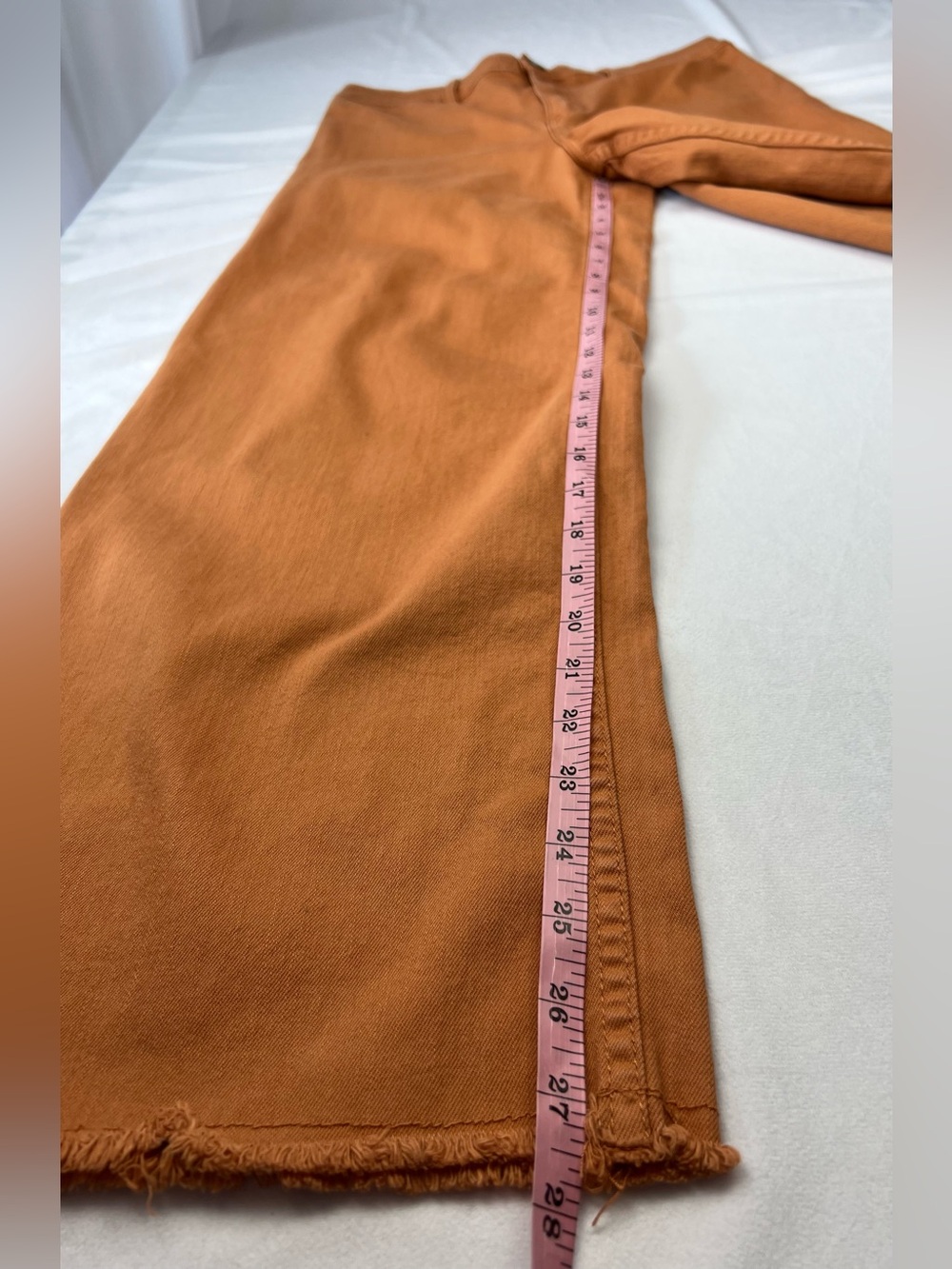 Billabong Free Fall High Waist Wide Leg Raw Hem Pants Toffee - Size 31 - Picture 4 of 9